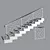 Elegant Wood Stairs 15 3D model small image 2