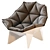 Modern Q1 Chair by ODESD2 3D model small image 5