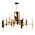 Elegant 36-Light Chandelier 3D model small image 1