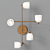 Sleek Smok & White Sconce 3D model small image 3