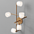 Sleek Smok & White Sconce 3D model small image 4