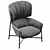 Elegant High-Back Armchair CARISTO SP01 3D model small image 1