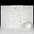 Elegant White Luna Marble Slabs 3D model small image 3