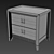 Classic Italian Cabinet - Aktual 451 3D model small image 2