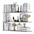 Elegant Shelf Decor Set 3D model small image 1