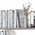 Elegant Shelf Decor Set 3D model small image 3