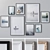 Versatile Set of 990 Photo Frames 3D model small image 1