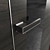 Profil 5Z Interior Door with Lotus Handle 3D model small image 3