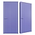 Profil 5Z Interior Door with Lotus Handle 3D model small image 4