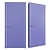 Profil Doors 6Z Interior Door 3D model small image 4