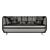 Modern Beige Leather Sofa 3D model small image 4