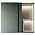 Italian Sliding Wardrobe 278cm 3D model small image 2