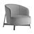 Porada Copine: Elegant and Compact Chair 3D model small image 5
