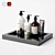 Modern Bathroom Accessories Set 3D model small image 1