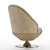 Elegant Kelyfos Swivel Chair 3D model small image 3