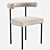 Kashmir Chair: Elegant Leather Comfort 3D model small image 6