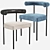 Kashmir Chair: Elegant Leather Comfort 3D model small image 7