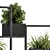  Wall-mounted Plant Box: Enhance Your Indoor Space 3D model small image 2