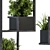  Wall-mounted Plant Box: Enhance Your Indoor Space 3D model small image 3