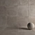 Flaviker Nordik Stone Sand - 120x120: Elegant Multi-Texture Floor 3D model small image 4