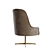 Richmond Beige Swivel Armchair - Stylish and Comfortable 3D model small image 3