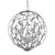 Elegant Broche 6-Light Chandelier 3D model small image 2