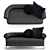 Elegant Minotti Mattia Lounge Sofa 3D model small image 1