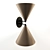 Double Cone Sculptural Luminaire: Moke 3D model small image 3