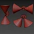 Double Cone Sculptural Luminaire: Moke 3D model small image 5