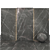 Gray Marble Textured Tiles 3D model small image 2