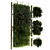 Eco Green Wall Decor Set 3D model small image 2