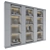 Versatile Shelving Unit: 63" Height 3D model small image 4