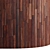 Striped Wood + Light Panels - High-Quality 4K Textures & 3D Files 3D model small image 4