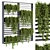 Vertical Wall Planter: Green up your space 3D model small image 1