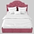 Elegant Carriage Coupler Bed 3D model small image 2