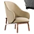 Modern Comfort Armchair: Norte 3D model small image 1