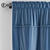 Elegant Roman Blinds: Window Upgrade 3D model small image 3