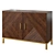 Forestmin Sideboard: Stylish and Spacious 3D model small image 1