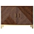 Forestmin Sideboard: Stylish and Spacious 3D model small image 2