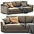 Modern Horm Ellington Sofa 3D model small image 1