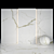 Elegant Gold Calacatta Marble 3D model small image 2