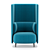 Elegant Buddy Hub Armchair 3D model small image 2