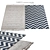 SoftScape Area Rugs: Stylish and Durable 3D model small image 1