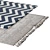 SoftScape Area Rugs: Stylish and Durable 3D model small image 2