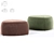 Nature-inspired Leaf Footstool & Pouf 3D model small image 4