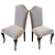 Elegant NEO Cara Hardwood Chair 3D model small image 4