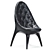 Anthology High Back Armchair 3D model small image 1