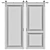 Sleek & Stylish Door Decor 3D model small image 3