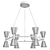 Elegant Houston Chandelier 3D model small image 2