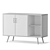 Sleek Mid-Century Theo Modern 3D model small image 2